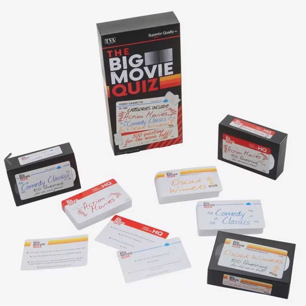 The Big Movie Quiz Trivia Card Game